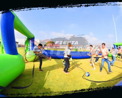 cancha de futbol inflable