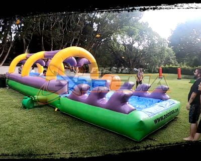 inflable acuatico deslizador