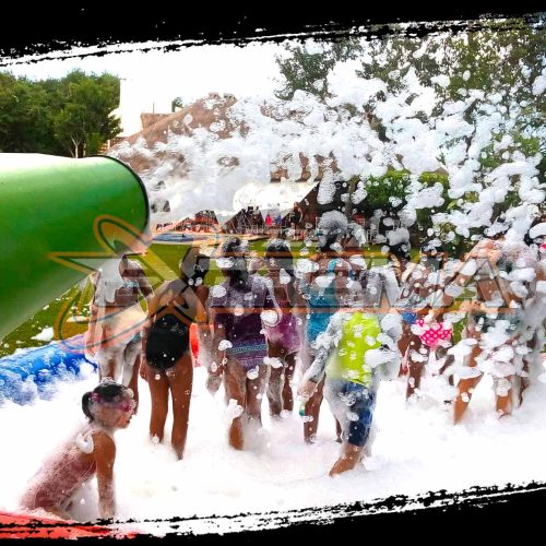 cañon de espuma para fiestas